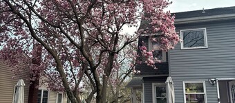 Historic apartment in Bound Brook. Newly renovated, gated parking, garden patio