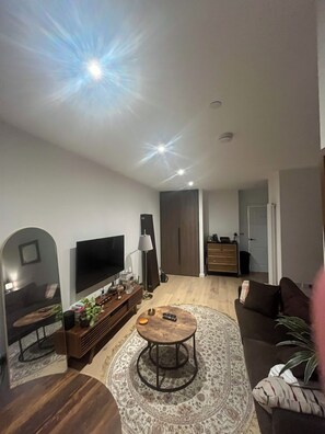 Living area - Spacious apartment in the heart of Hackney Wick (Zone 2 London) (London)