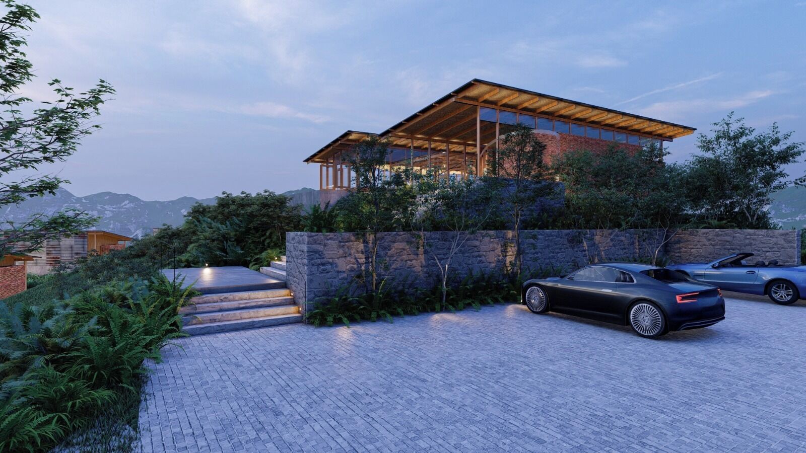 Áreas de la propiedad