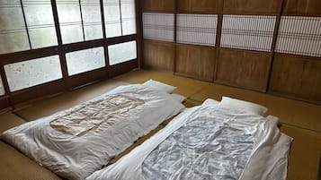 Desk, iron/ironing board, free WiFi, bed sheets