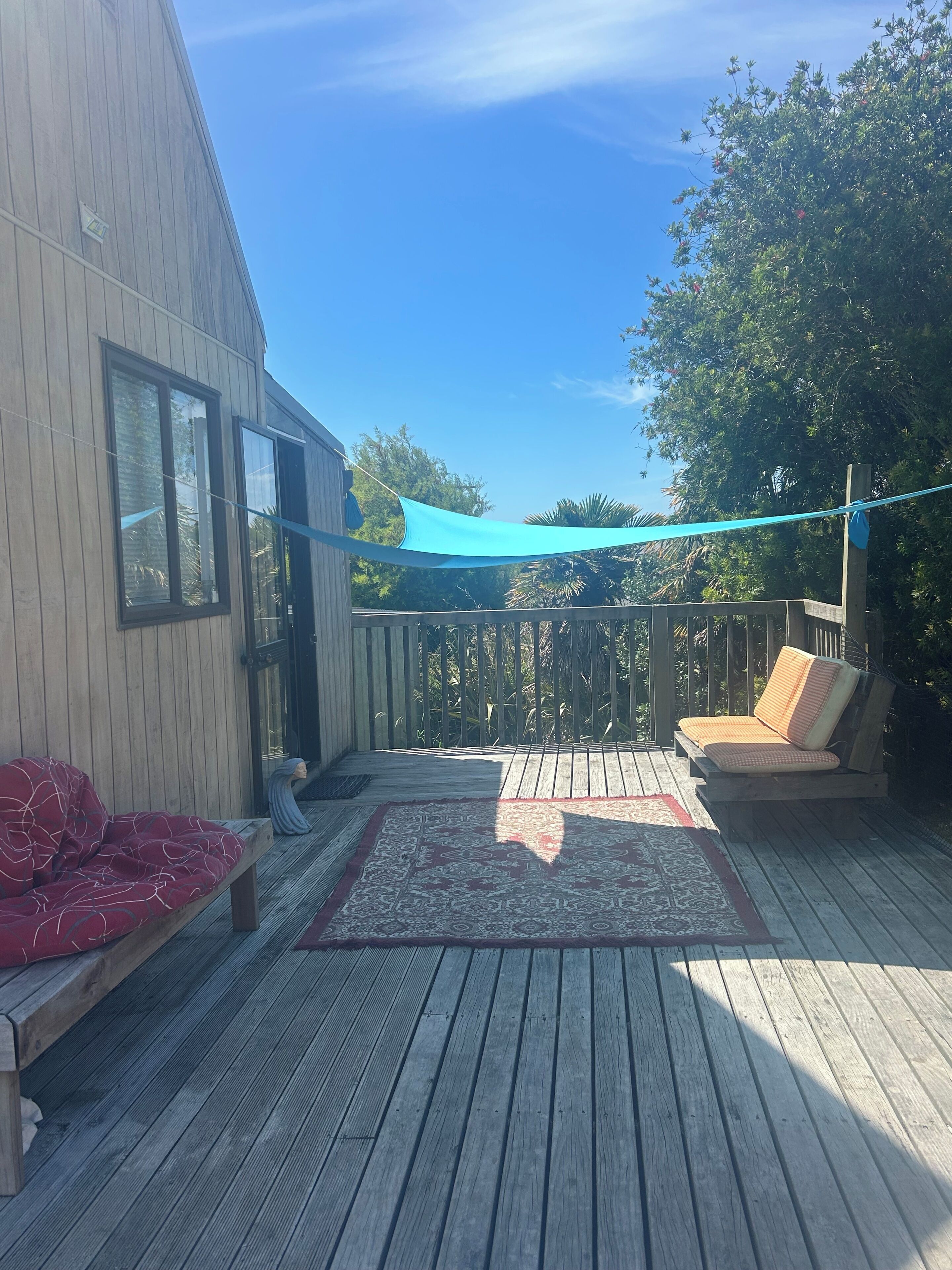 Set up your shade area