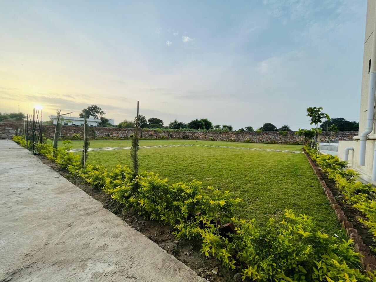 Enceinte de l’hébergement