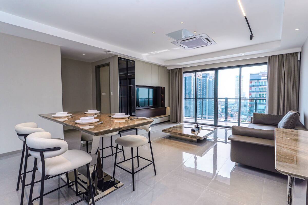 Premier 2 Bedroom Suite | Living area | Smart TV