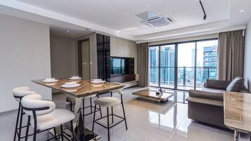 Premier 2 Bedroom Suite | Living area | Smart TV