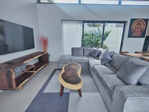 Living area - Samui Luxury villas-BySamui Rental  (Bueang Sam Phan)