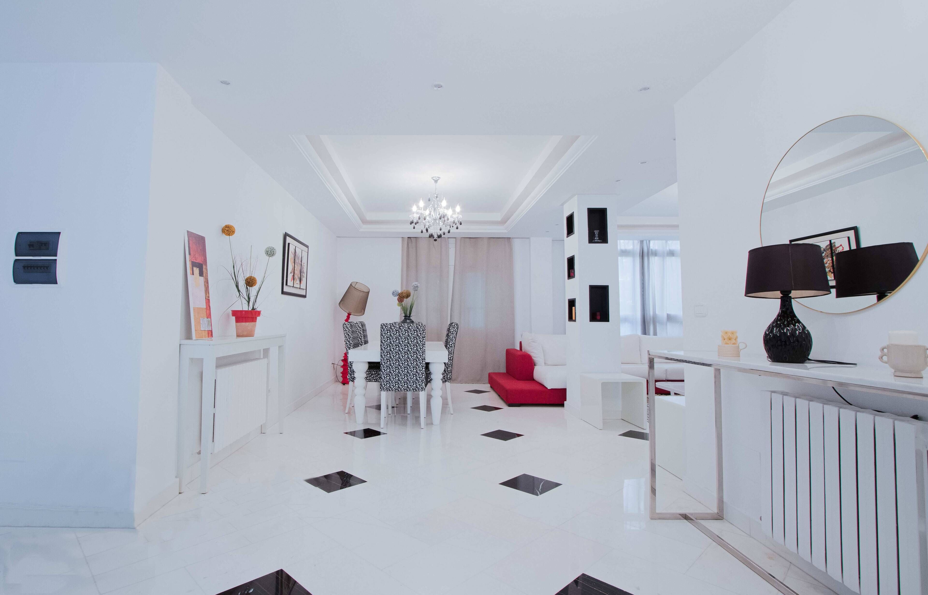 Apartment, 1 Bedroom, Smoking | Living room