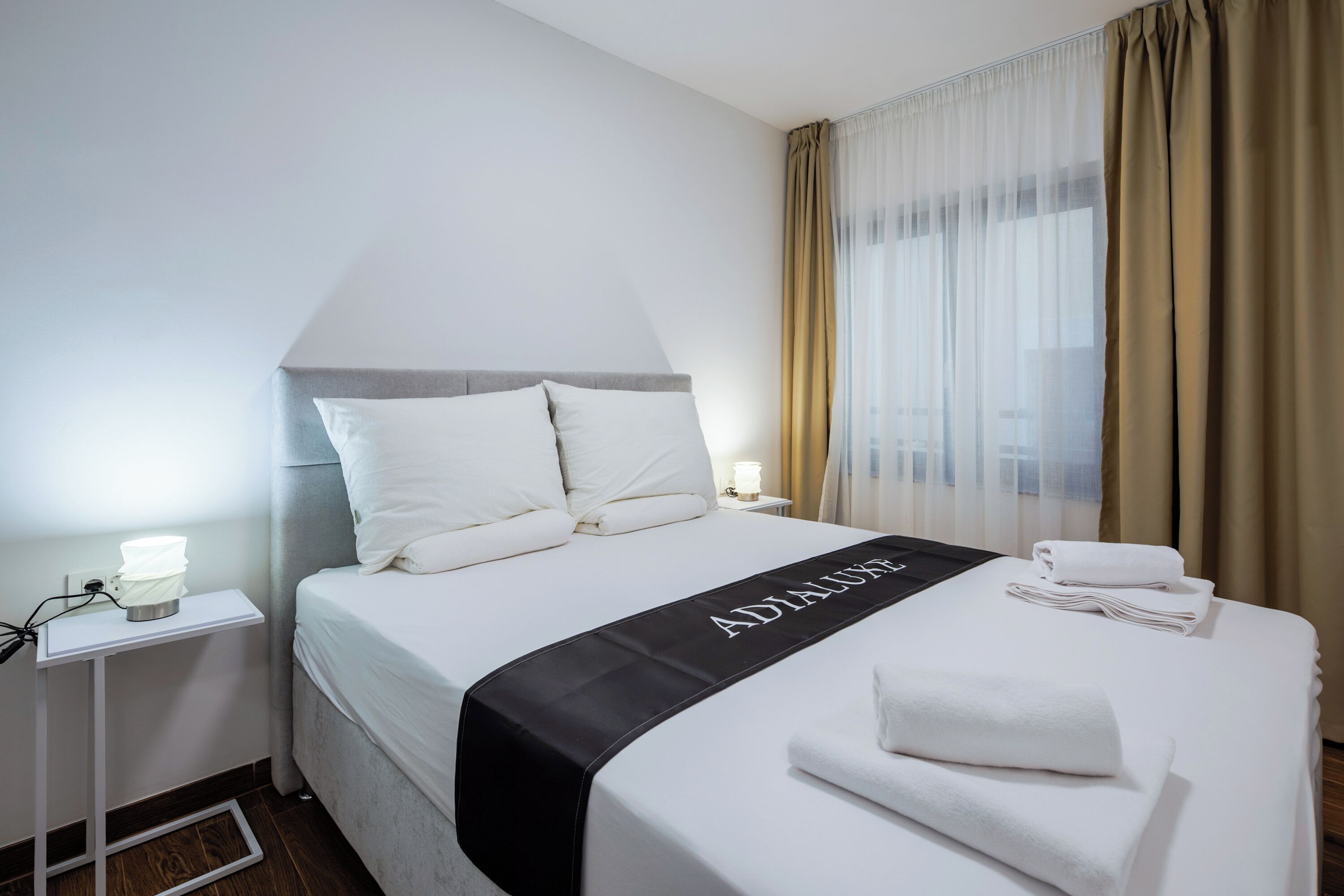 Căn hộ dành cho gia đình, nhiều phòng ngủ (City Apartman Adialuxe S4) | 1 phòng ngủ, truy cập Internet không dây miễn phí, bộ trải giường 