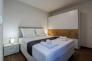 家庭公寓, 多間臥室 (Luxury City Apartment Adialuxe S4) | 1 間臥室、免費無線上網、床單