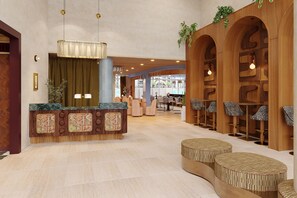 Lobby - King Suite w/ Private Balcony | Steps to Zilker Park & Lady Bird | The Code (Austin)