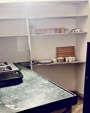 House, Balcony, Lake View | Private kitchen - Serene Lakeside Homestay (udaipur)