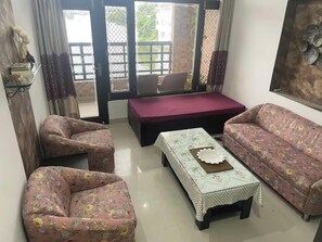 House, Balcony, Lake View | Living area - Serene Lakeside Homestay (udaipur)