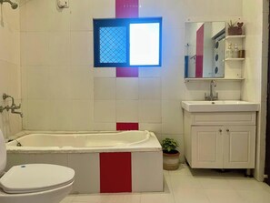 House, Balcony, Lake View | Bathroom - Serene Lakeside Homestay (udaipur)