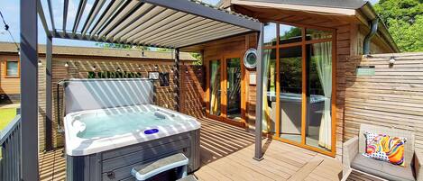 Baignoire à remous extérieure