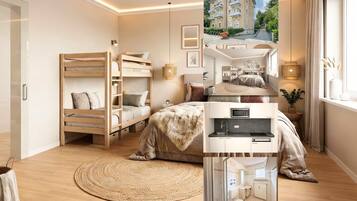 1 Schlafzimmer, WLAN, Bettwäsche