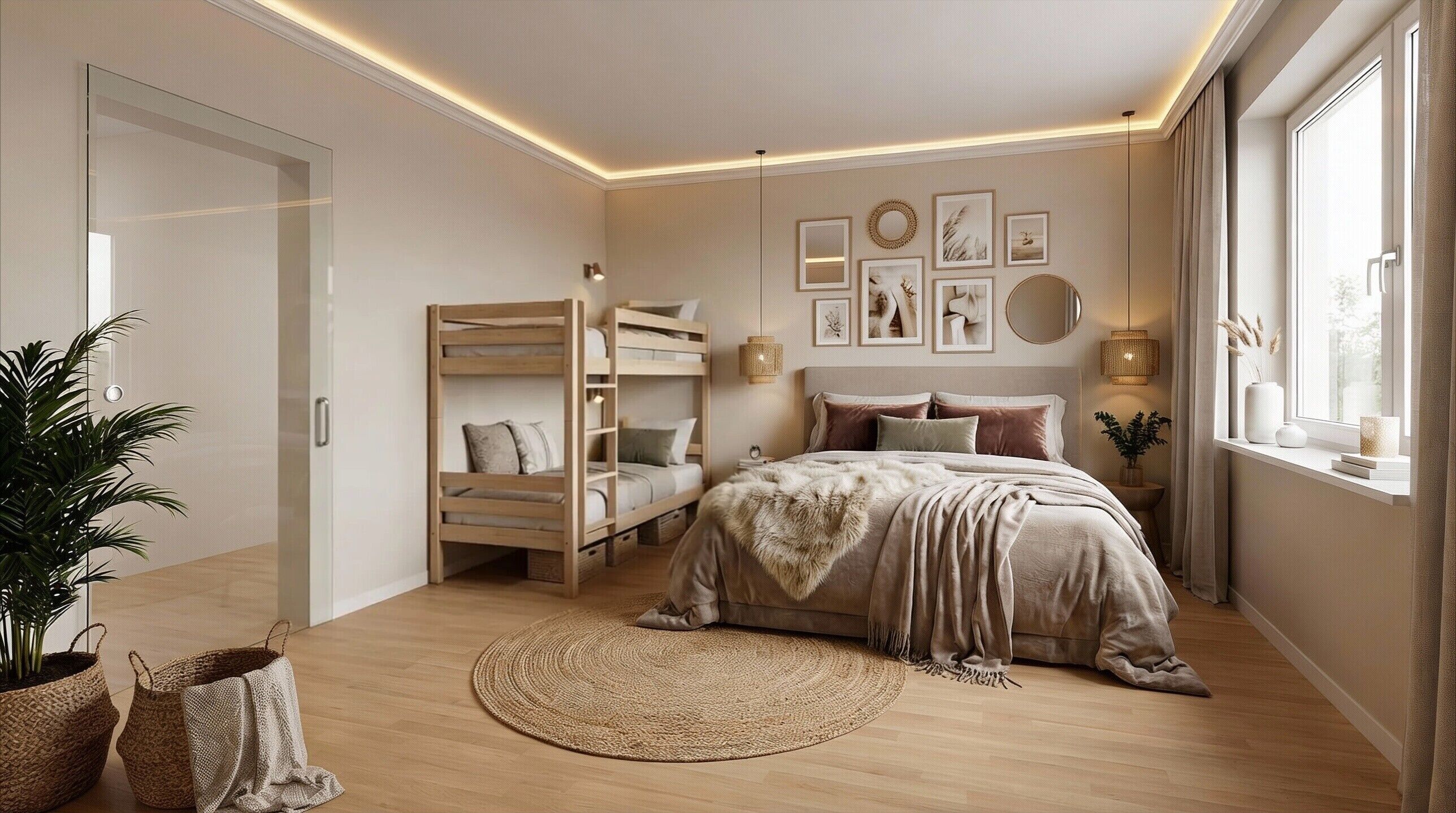 1 bedroom, WiFi, bed sheets