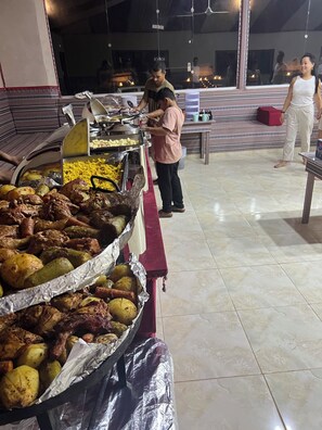 Chambre, 1 chambre, accessible aux personnes à mobilité réduite, fumeur | Restauration