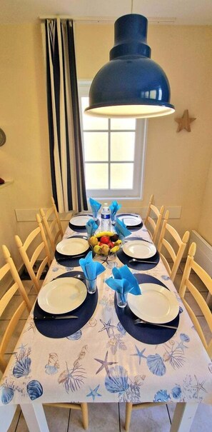 Dining - Le Bocage Vendée house in a residence + pool (Talmont-Saint-Hilaire)