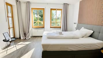 2 slaapkamers, een strijkplank/strijkijzer, wifi, beddengoed