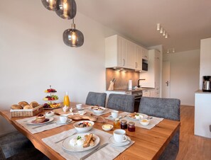 Dining - 2180 - Gode Ström Quarters "Eight" - Penthouse Strandwiese - 2180 - Gode Ström (Dahme)