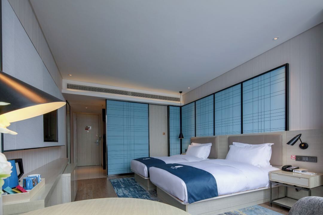 Premium bedding, down comforters, memory foam beds, desk