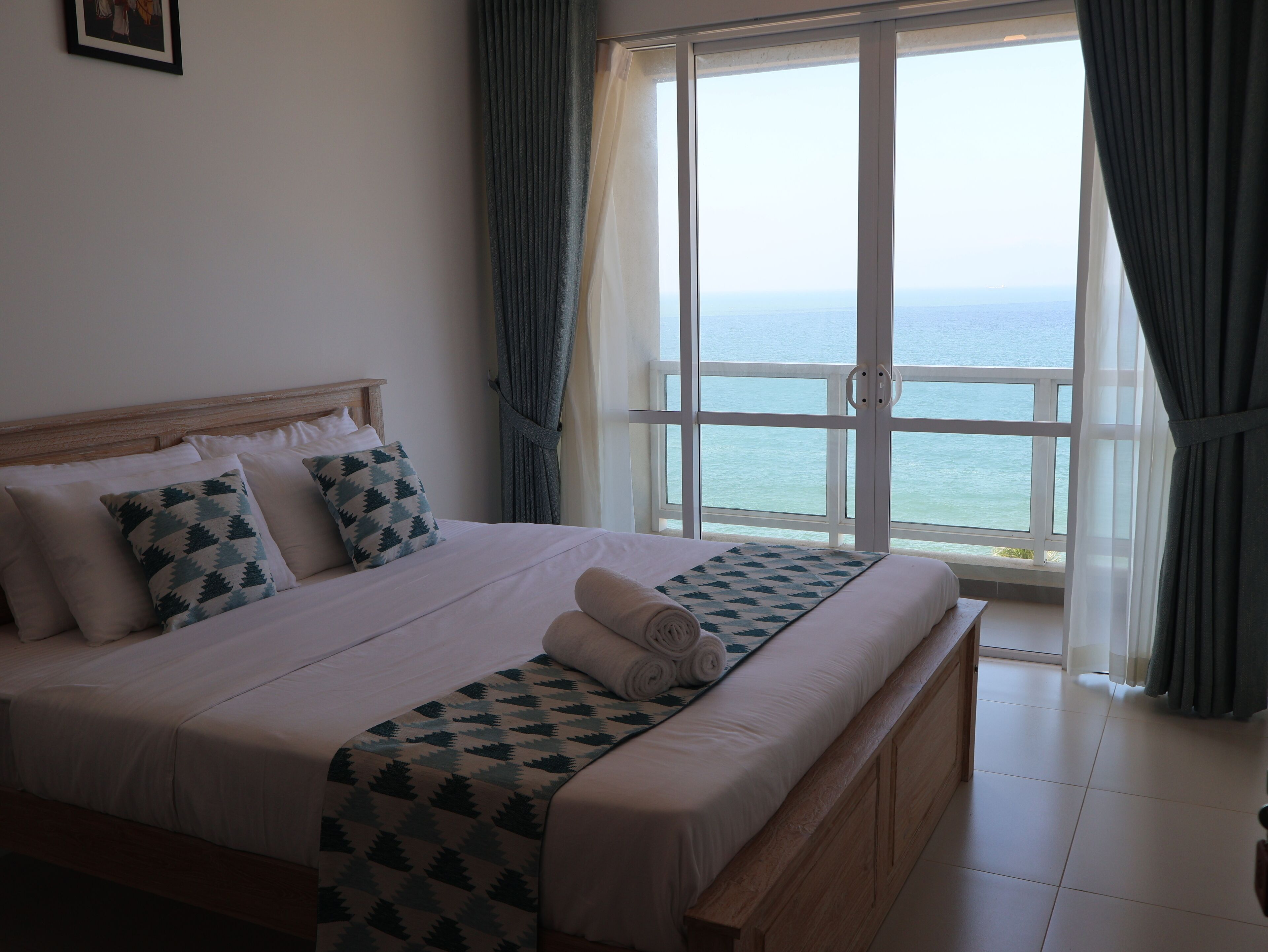 标准双人房, 阳台, 海景 | 熨斗/熨板、免费 WiFi