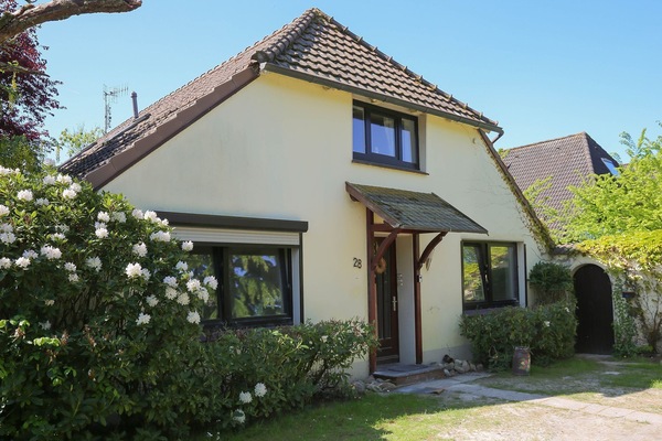 Dat Fischerhus in der Störtebekerstraße 28 - Eingang Wohnung Flut