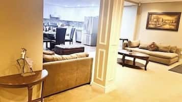 Televisie en een open haard