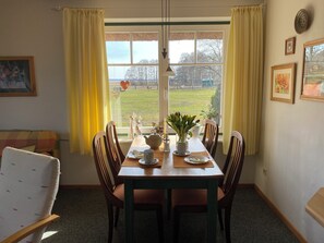 Dining - First floor apartment on the Bodden for 2-3 persons (Born a. Darß)