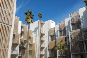 Voorkant van accommodatie