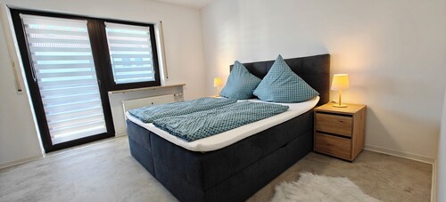 Haus am Berg, vacation apartment Bergsonne in the beautiful Franconian Lake District.