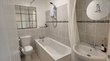 Shower, hair dryer