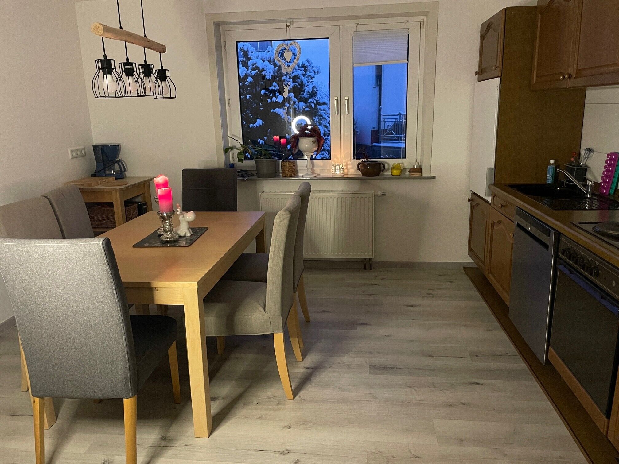 Kühlschrank, Ofen, Herdplatte, Geschirrspüler