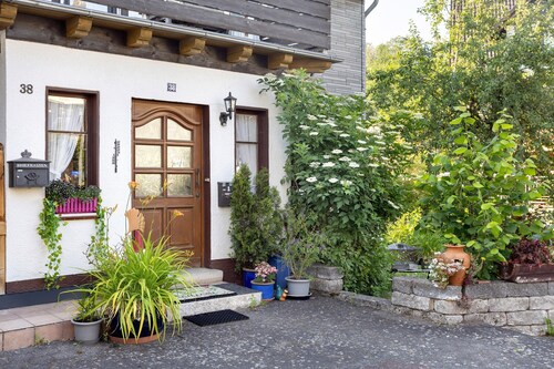 Holiday Home 'Fewo Diemelrauschen' with Private Terrace, Garden & Wi-Fi