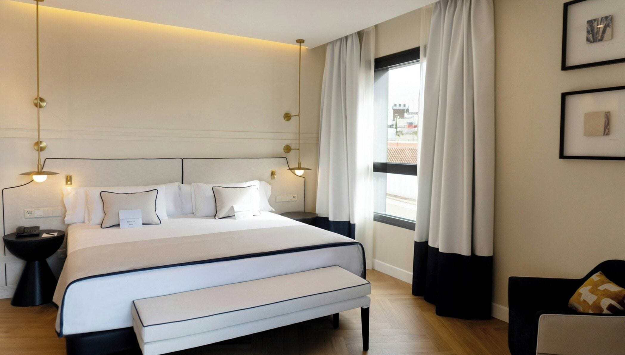 Minibar, in-room safe, desk, blackout curtains