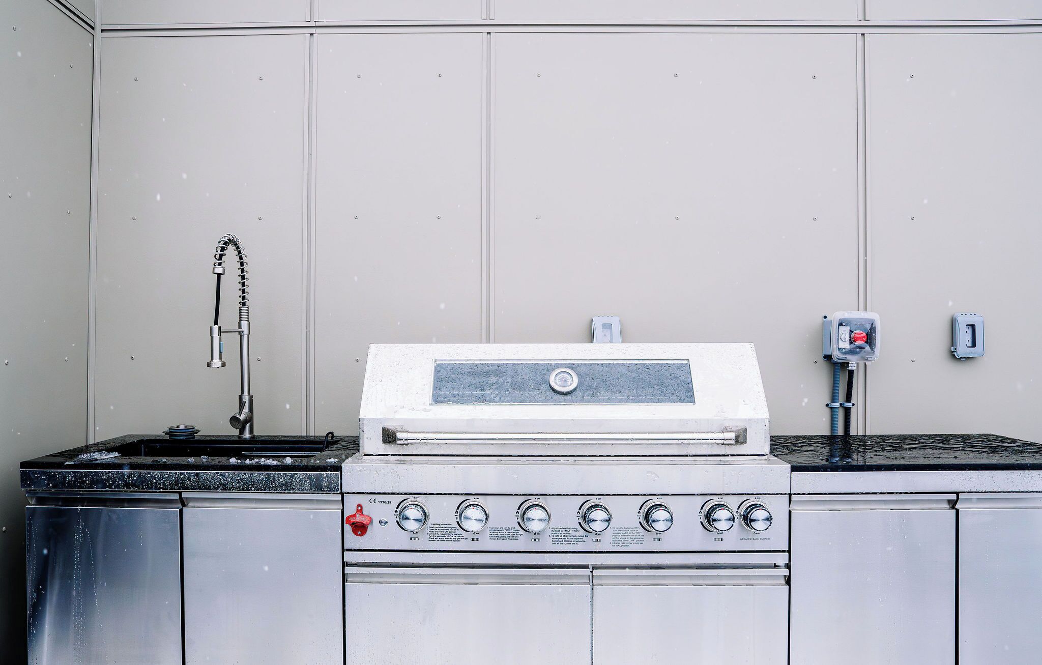 Enceinte de l’hébergement