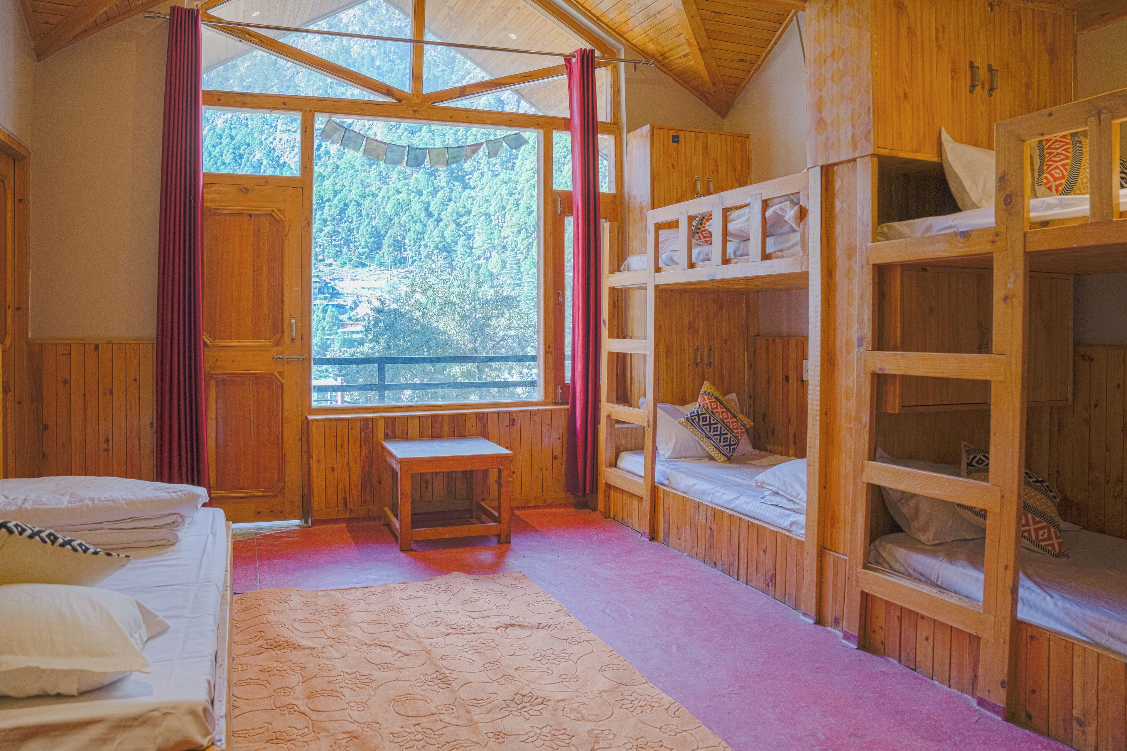 Standard Shared Dormitory, Balcony, Valley View