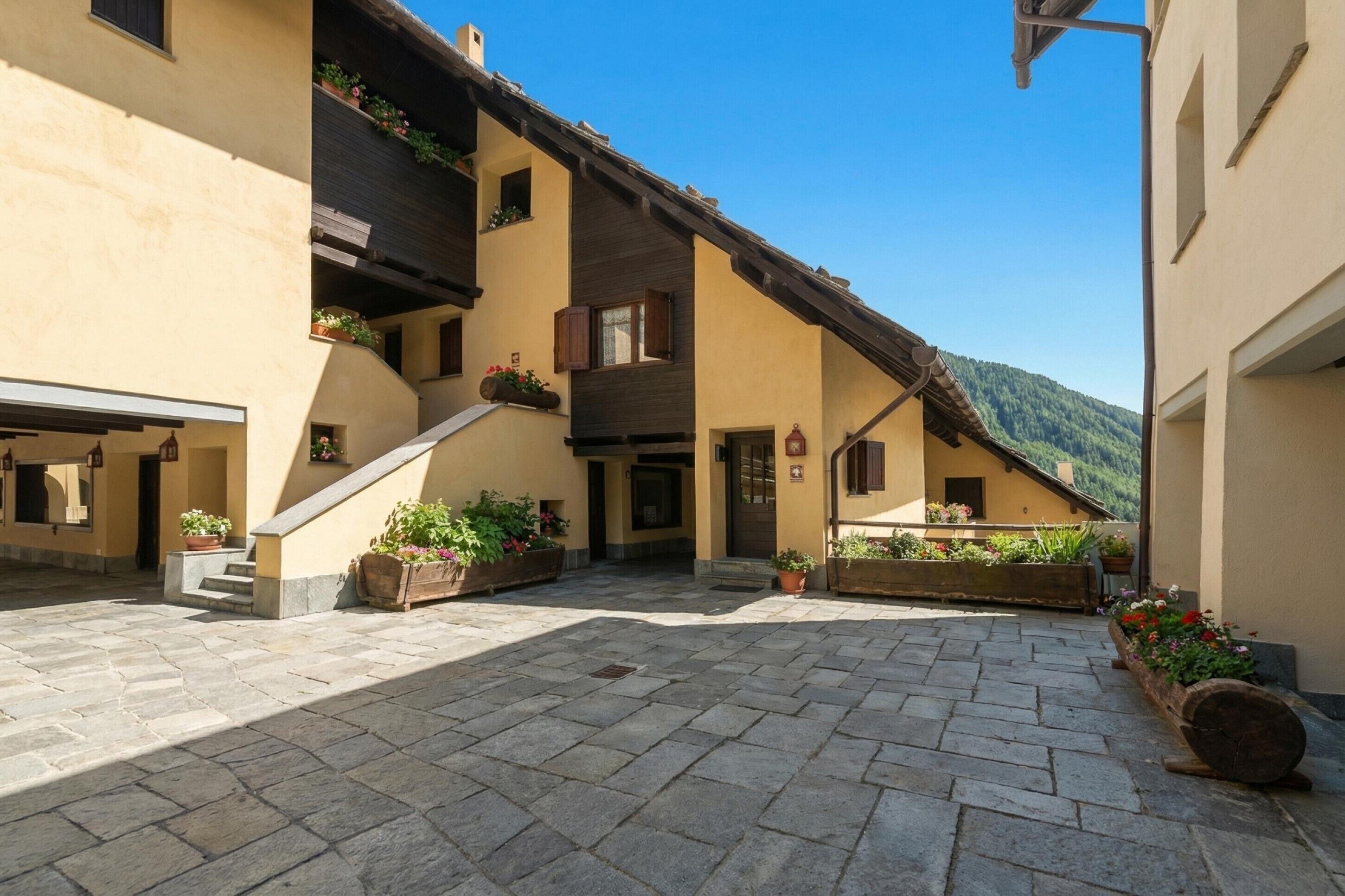 Façade de l’hébergement