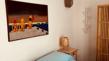 Residenza Deluxe, vista mare | Una scrivania, postazione laptop, Wi-Fi gratuito