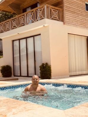 Villa, 6 Bedrooms, Accessible, Smoking | Outdoor spa tub - Las Indígenas 6BR Pool Jacuzzi Gazebo (Imbert)