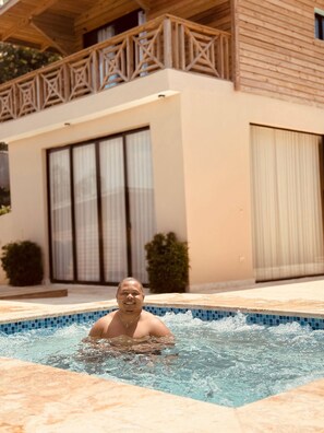 Villa, 6 Bedrooms, Accessible, Smoking | Outdoor spa tub - Las Indígenas 6BR Pool Jacuzzi Gazebo (Imbert)