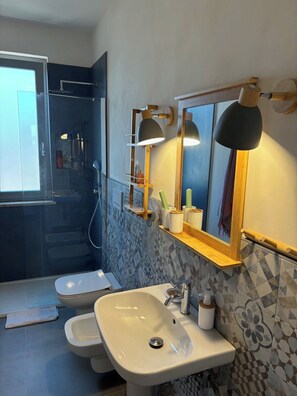 Hair dryer, towels - Queen Deluxe Studio (Favignana)