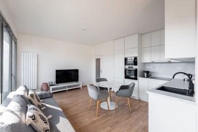 Elegant Karlín Apartment with Parking & Terrace by EasyBNB Premium