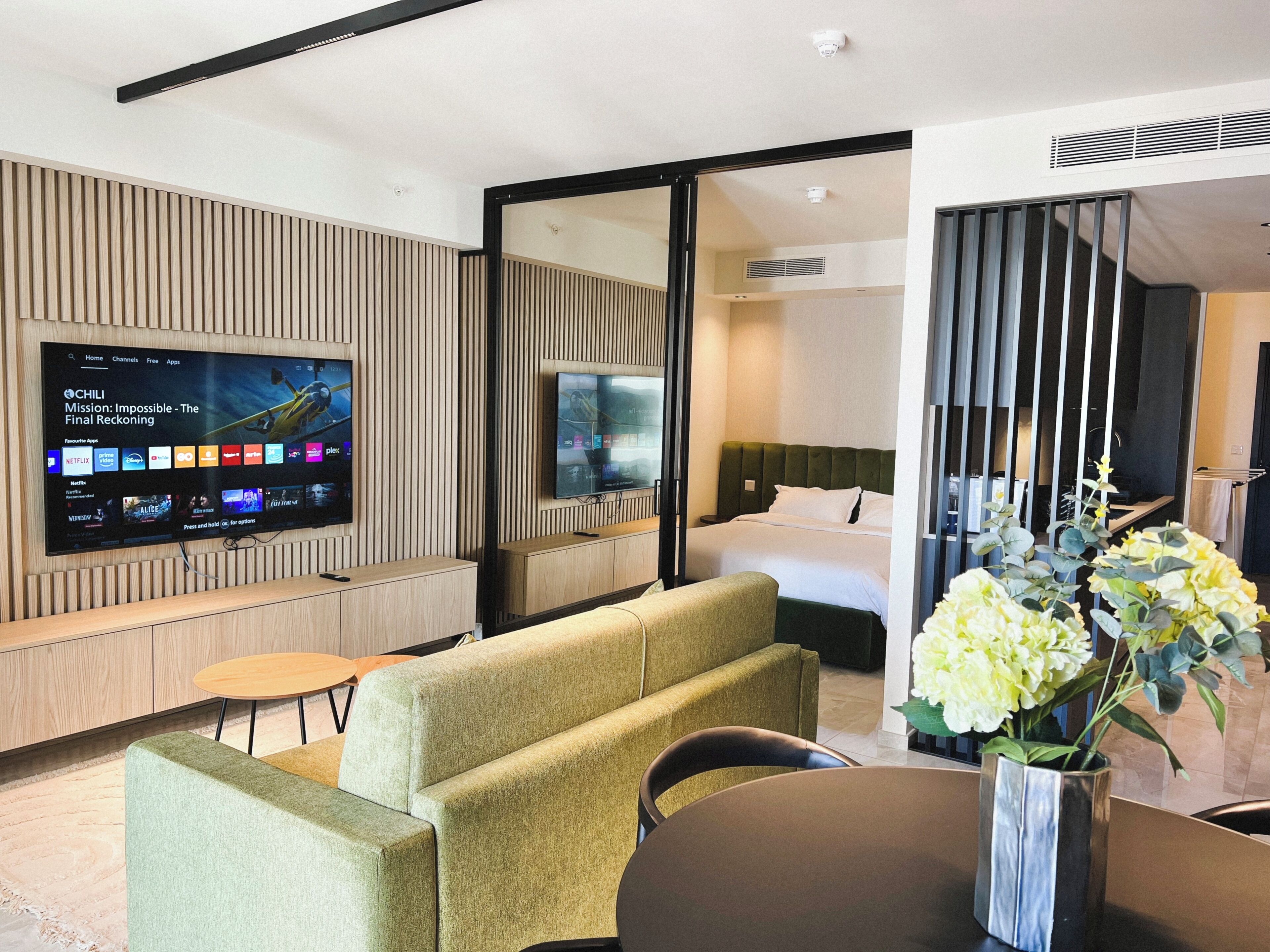 Basic Apartment, City View | Free wired internet