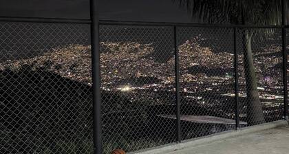 Villa With Spectacular Medellin View With Pool and Mini Basket-futbol Field