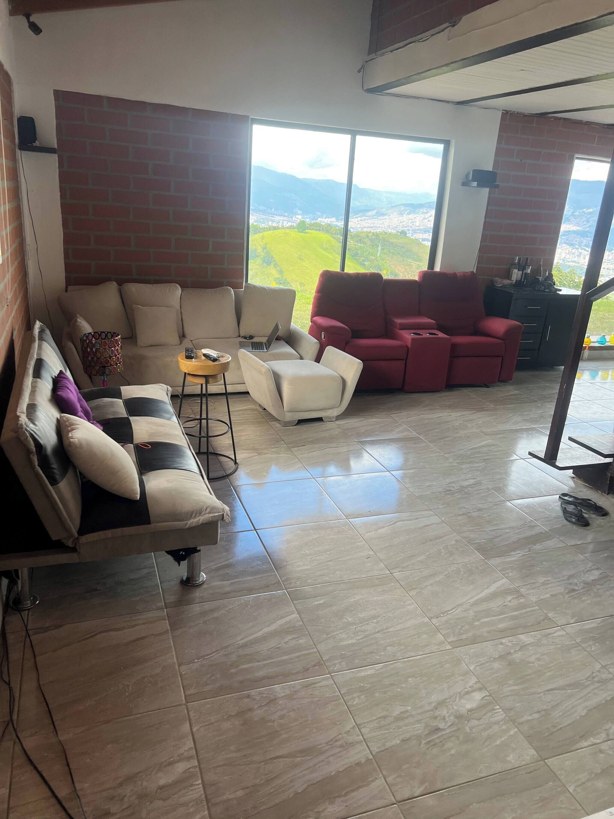 Villa, 5 Bedrooms, Smoking, Private Pool | Living area