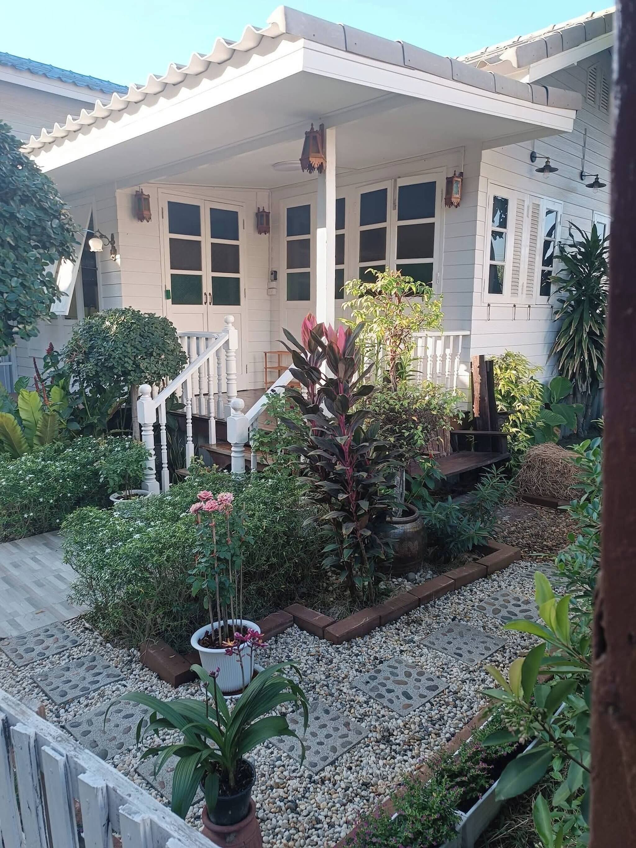 Maison, 2 chambres, balcon, vue jardin | Terrasse/Patio