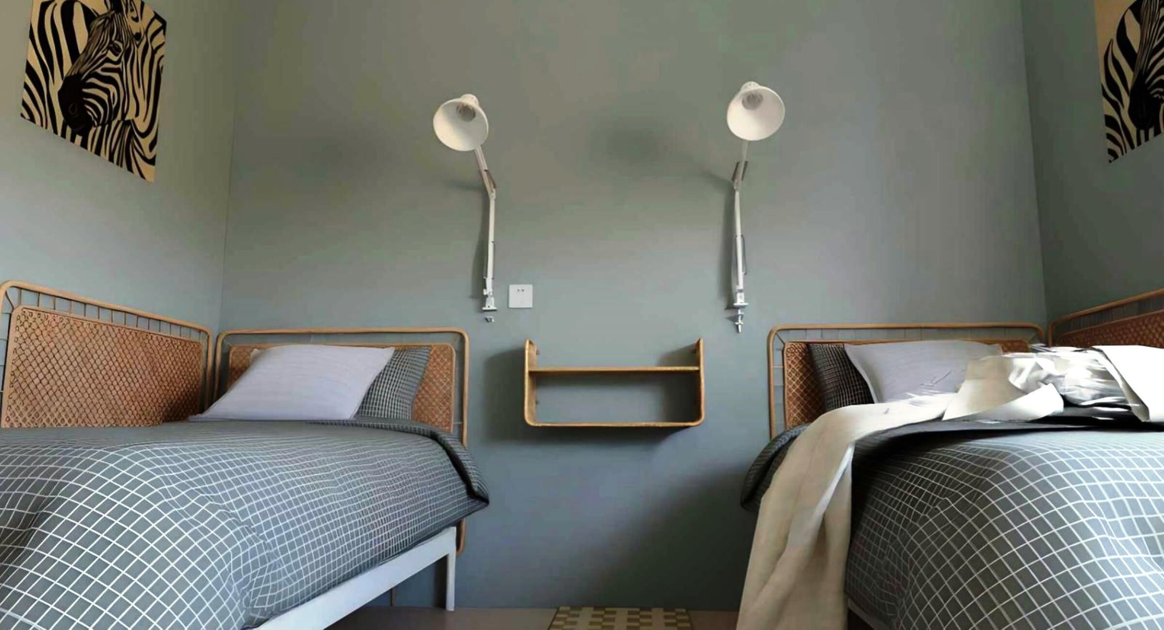 4 soverom, skrivebord, strykejern/-brett og wi-fi (inkludert)