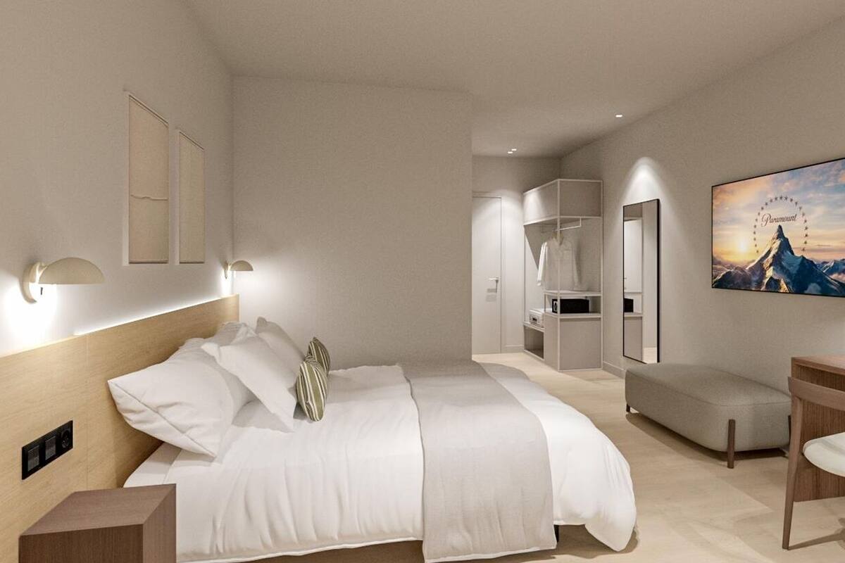 In-room safe, desk, laptop workspace, blackout curtains