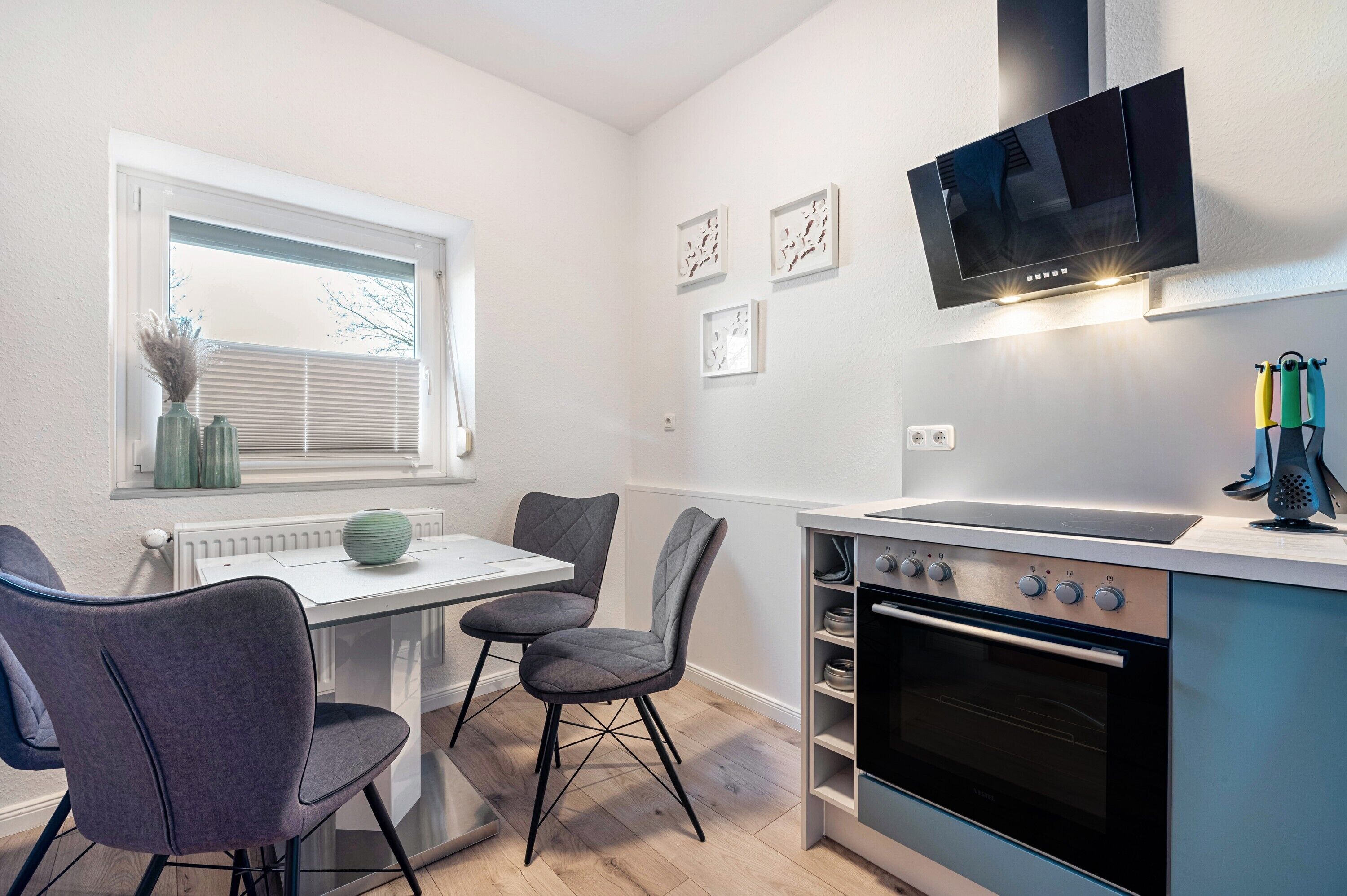 Kühlschrank, Ofen, Herdplatte, Geschirrspüler