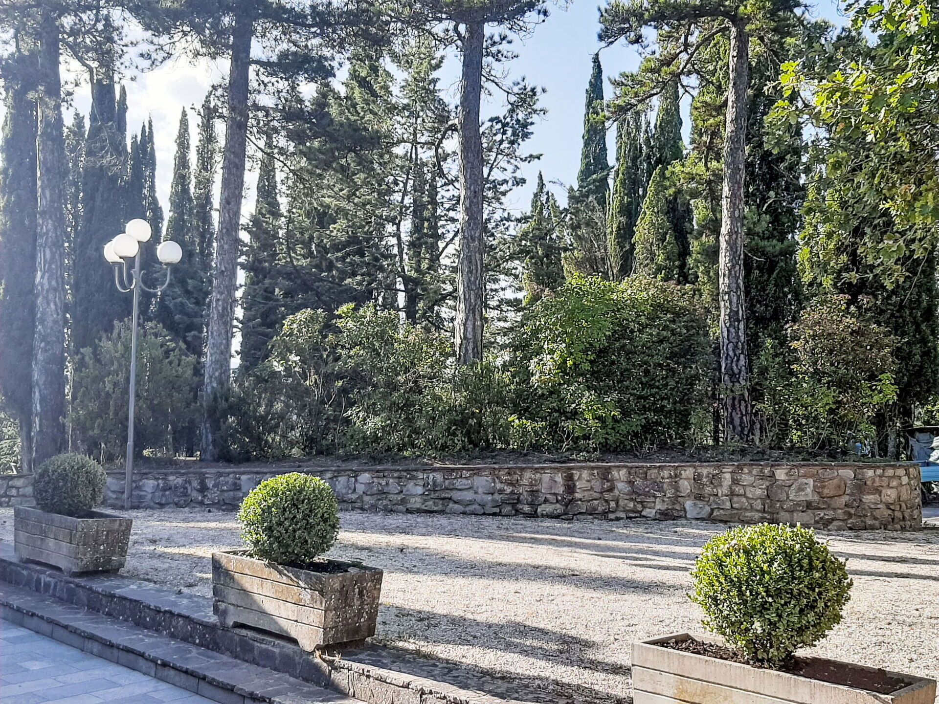 Enceinte de l’hébergement